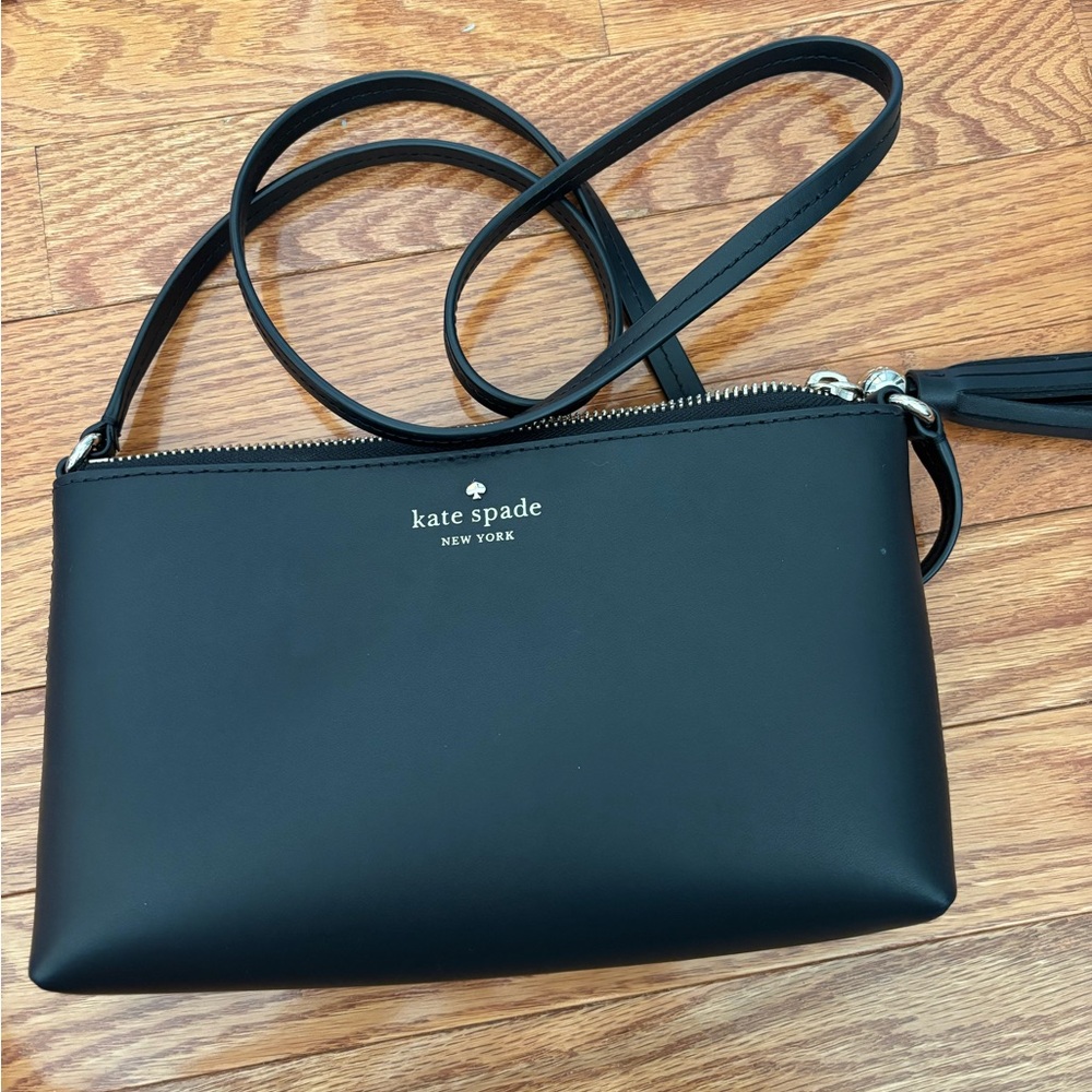 Kate Spade Elegant Black Crossbody Bag